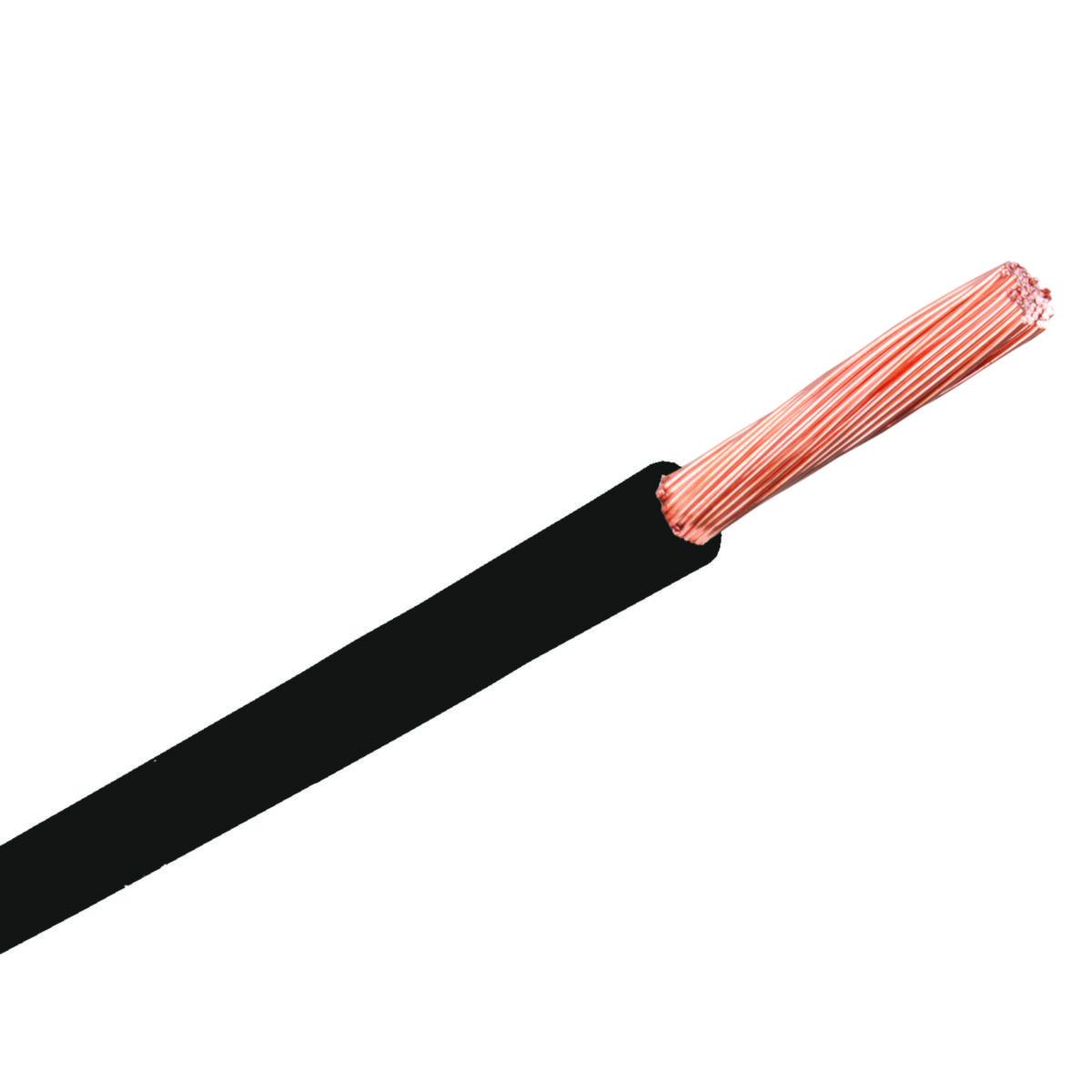 Kopplingskabel RQ (H07Z1-K) 450/750V ≥4,0mm² Dca - RQ 4 450/750V SVART (*3)