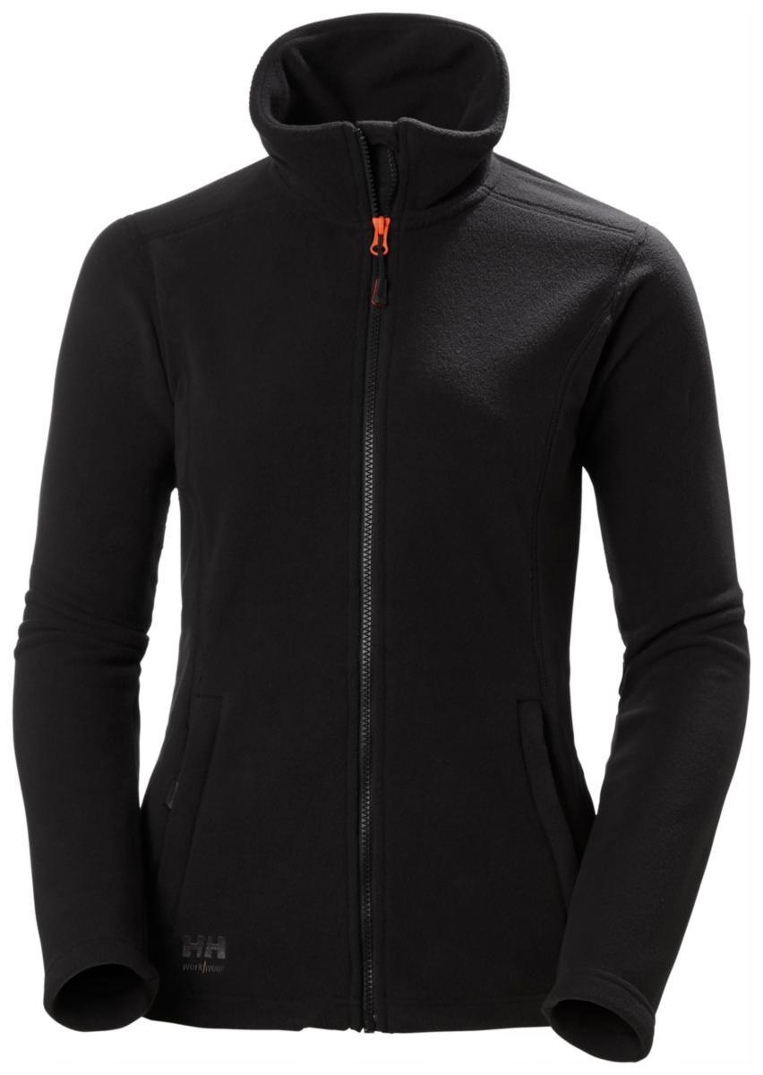 Fleecejacka Helly Hansen Luna 72400 Dam - FLEECEJACKA HH 72400-990 LUNA DAM SVART M