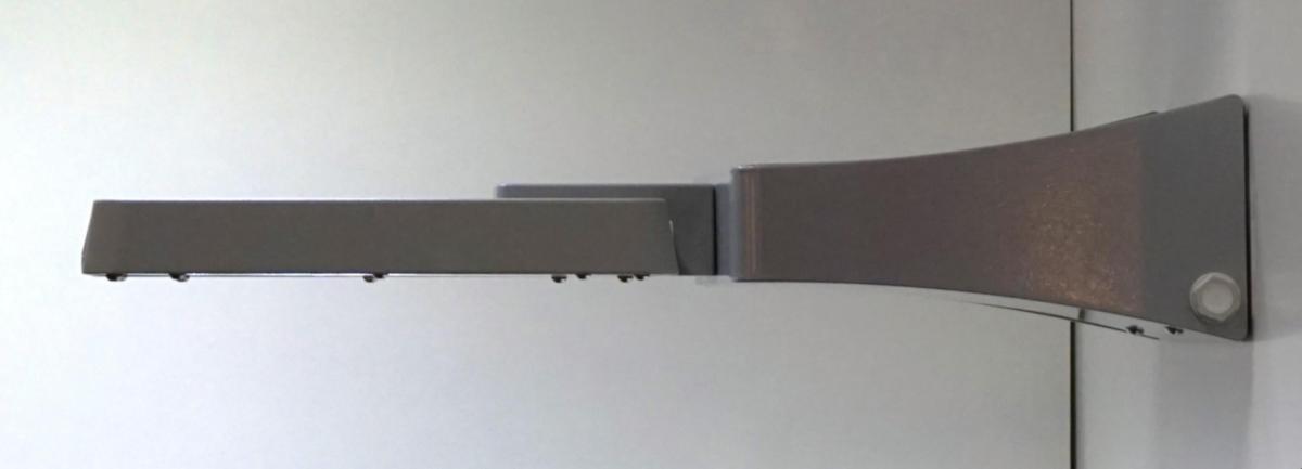 Väggarmatur IQ 10-140W - LED-ARM VÄGGF 10-140W 830 F/B IQ L621220, 830, FRAMÅT-BRED