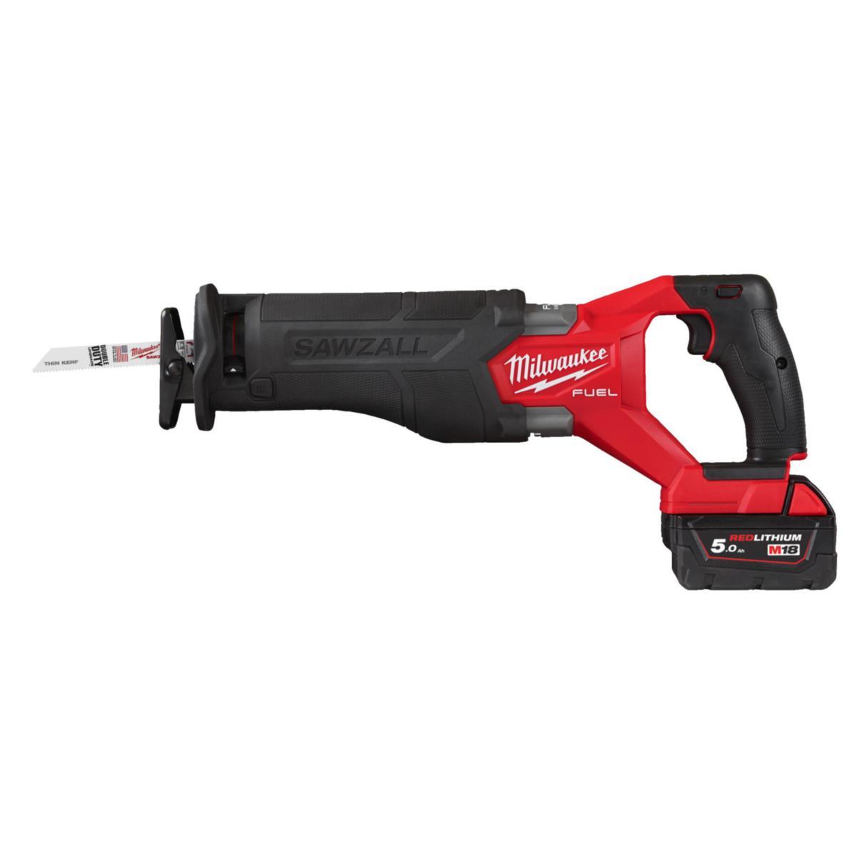 Tigersåg Milwaukee M18 FSZ-502X - TIGERSÅG MILWAUKEE M18 FSZ 502X. 2X5.0 AH. LADDARE. HDBOX