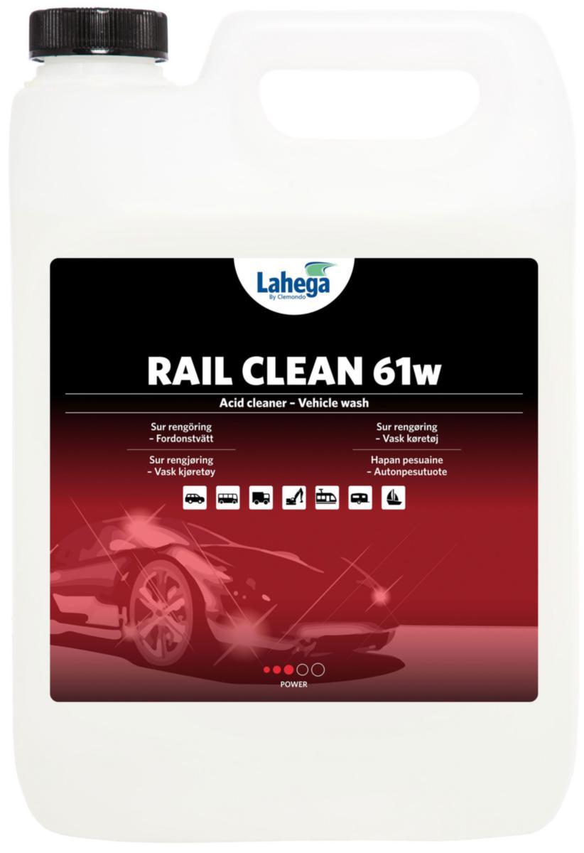Lahega Rail Clean 61w - RAIL CLEAN 61W 5L LAHEGA