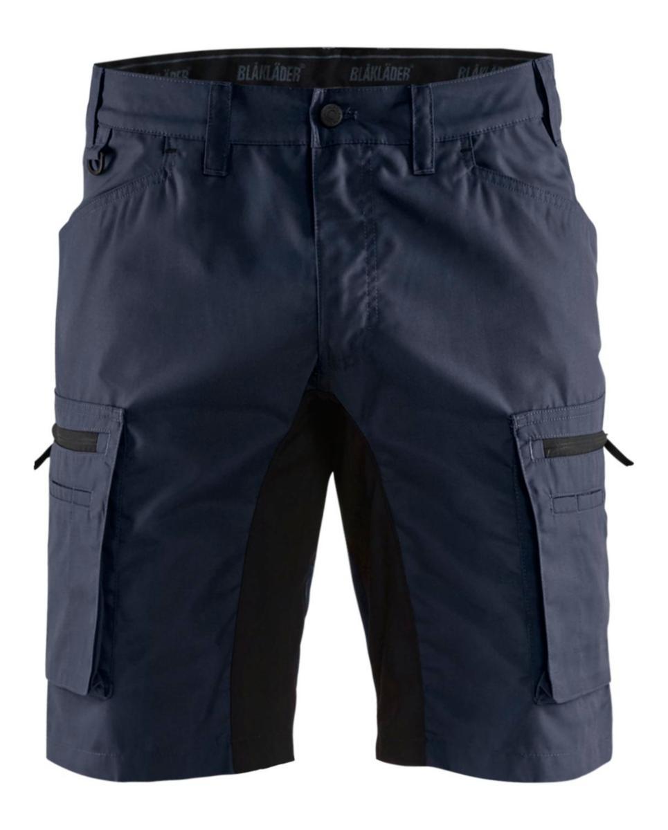 Shorts Blåkläder 1449-1845 - Service shorts stretch Dark navy/Black Size C46