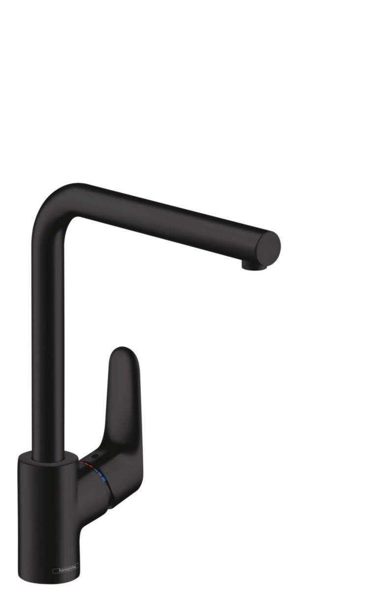 Köksblandare Focus 1-jet, Hansgrohe - HANSGROHE KÖKSBLANDARE FOCUS 1-JET MATT SVART