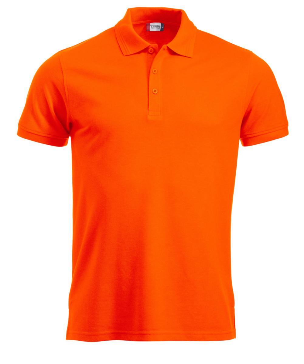 Pikétröja Clique 028250 Manhattan - PIKÉTRÖJA CLIQUE 028250 MANHATTAN VISB. ORANGE STL 3XL