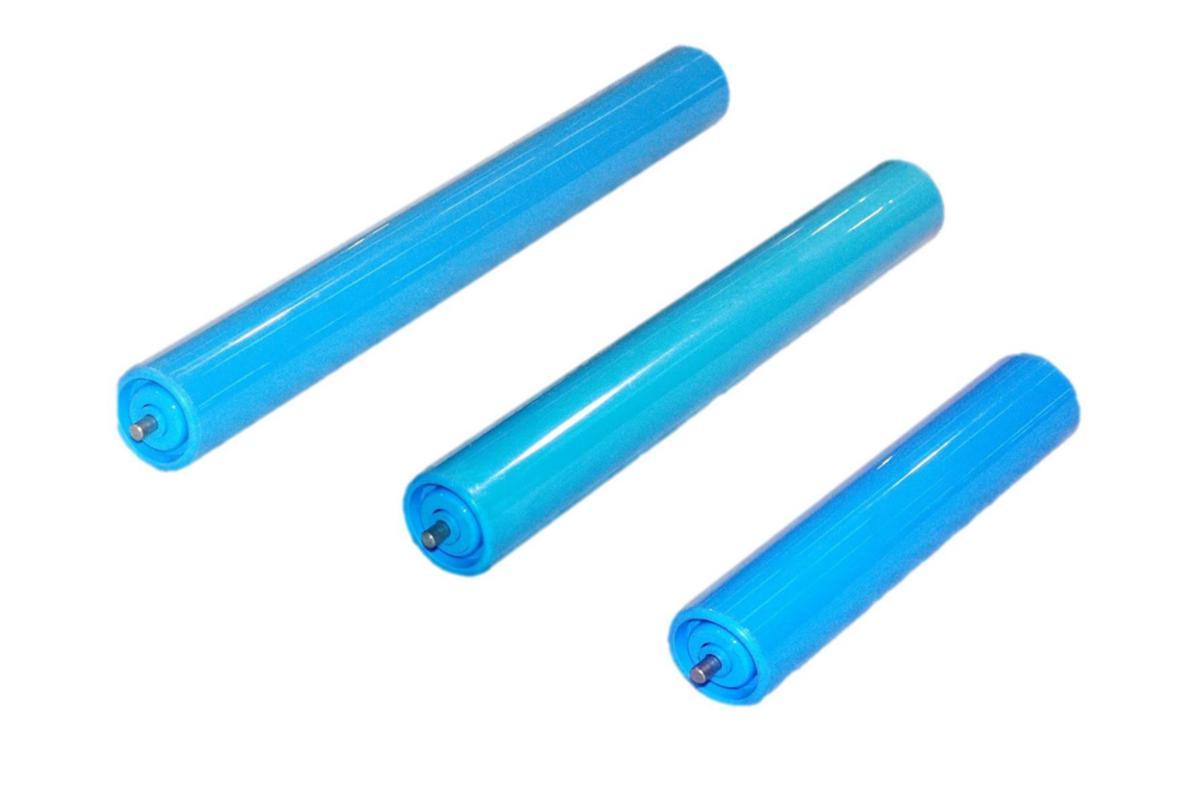 Rulle Hjulex PVC - RULLE HJULEX PVC 50X300MM 8MM FJÄDRANDE AXEL 31 KG