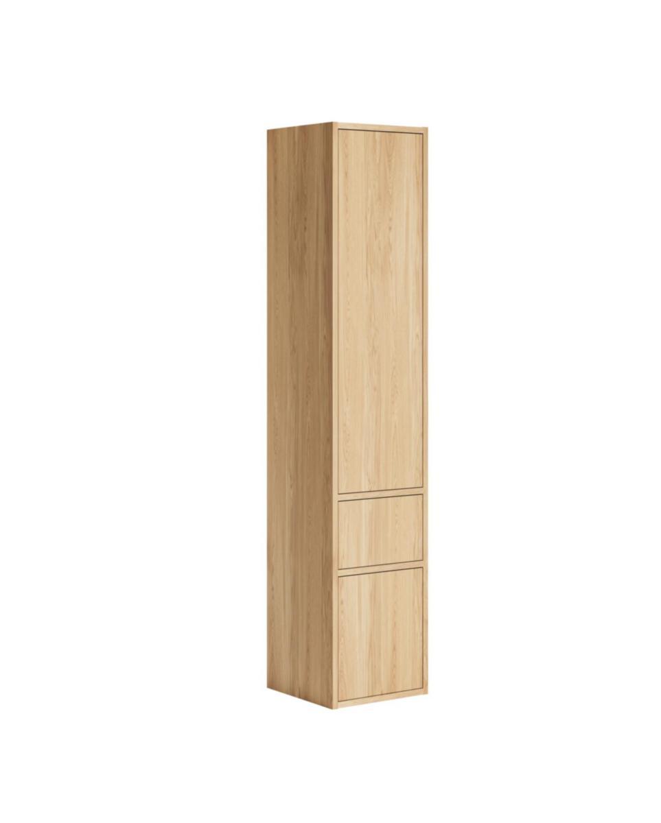 Högskåp Ducentic, Gustavsberg - GBG HÖGSKÅP DUCENTIC 1 DÖRR, 1 LÅDA, LJUS EK