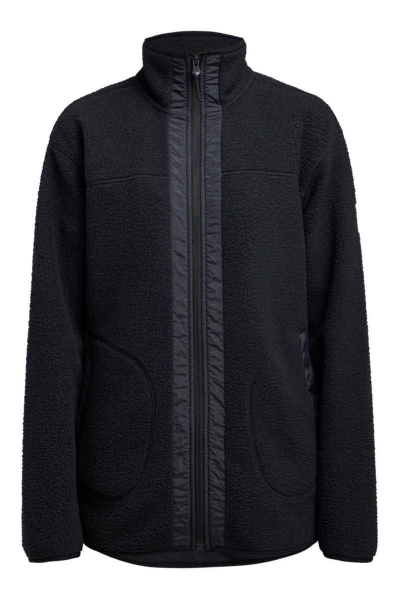 Tröja Tenson Yoke fullzip 5017895 Dam - TRÖJA TENSON YOKE FULLZIP DAM SVART STL XXL