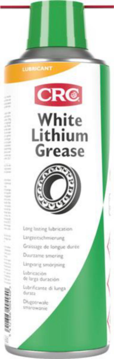 Lithium fat CRC 5050 - LITHIUM GREASE CRC WHITE SPRAY 500ML PTFE
