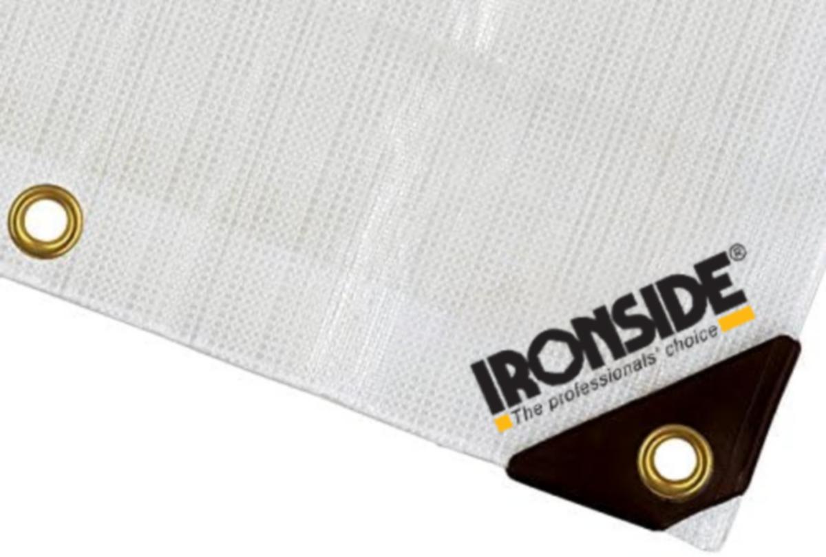 Presenning Ironside PE 300g/m2 vit - PRESENNING IRONSIDE 6X10M HD VIT 300G 500468