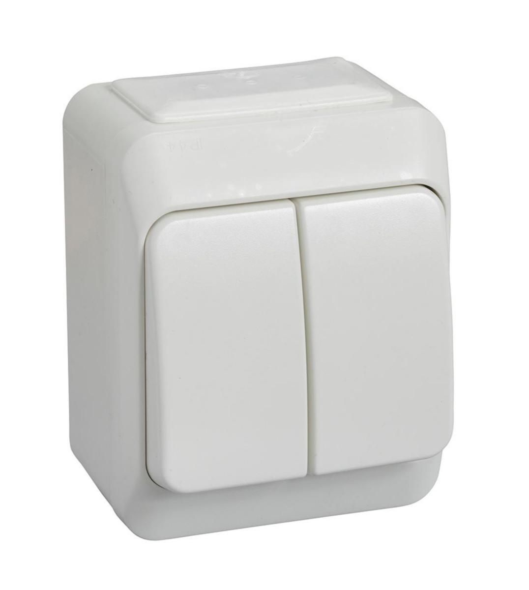 Switch Aqua Stark - AQUA-ST 2 CIRC.SW (5) 16A P-W 183501600