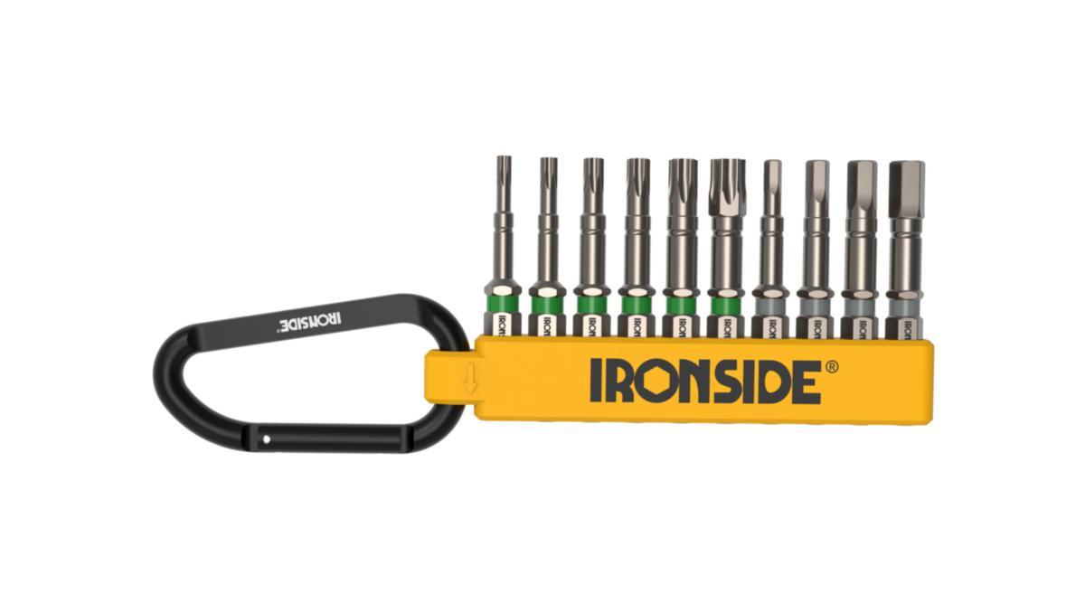Bitsbälteshållare Ironside Torx/Insex - BITSBÄLTESHÅLLARE IRONSIDE 50MM BITS TX/HEX 10ST 203367