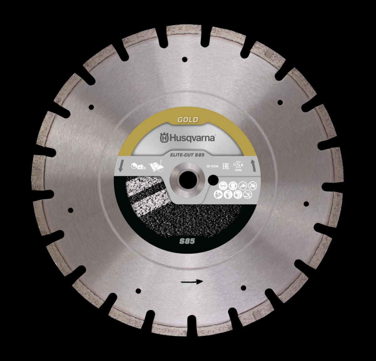 Diamantklinga Husqvarna Elite-Cut S85 - DIAMANTKLINGA HUSQVARNA ELITE-CUT S85 ASFALT 350MM 12