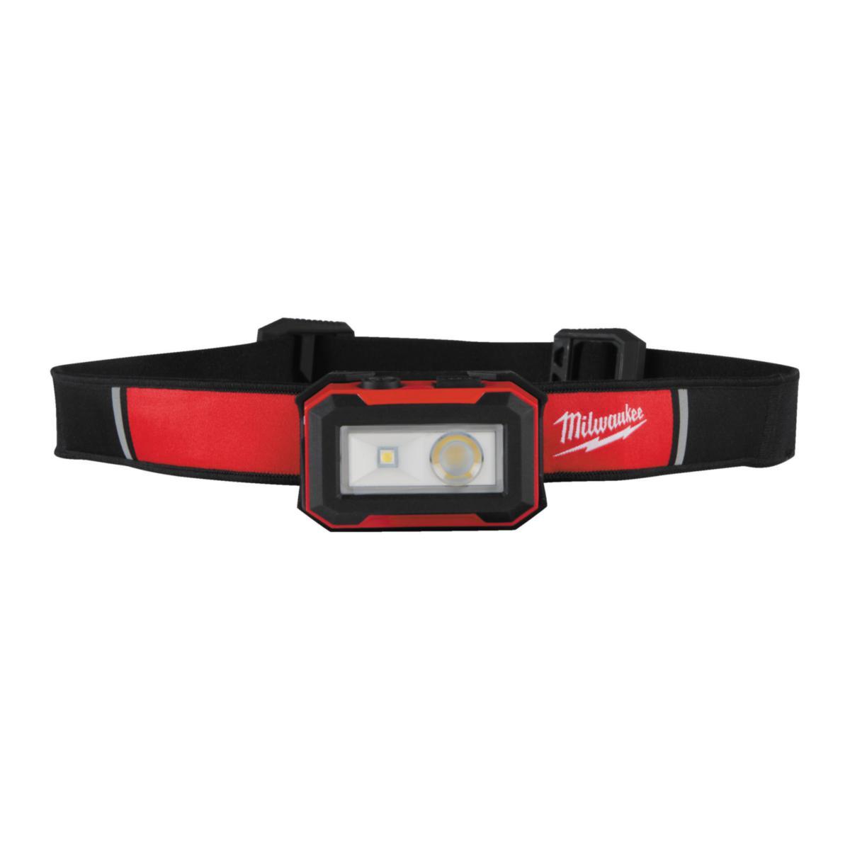 Headlamp Milwaukee IR HL450 - HEADLAMP MILWAUKEE IR HL450 RECHARGEABLE 1X3AH USB BATTERY