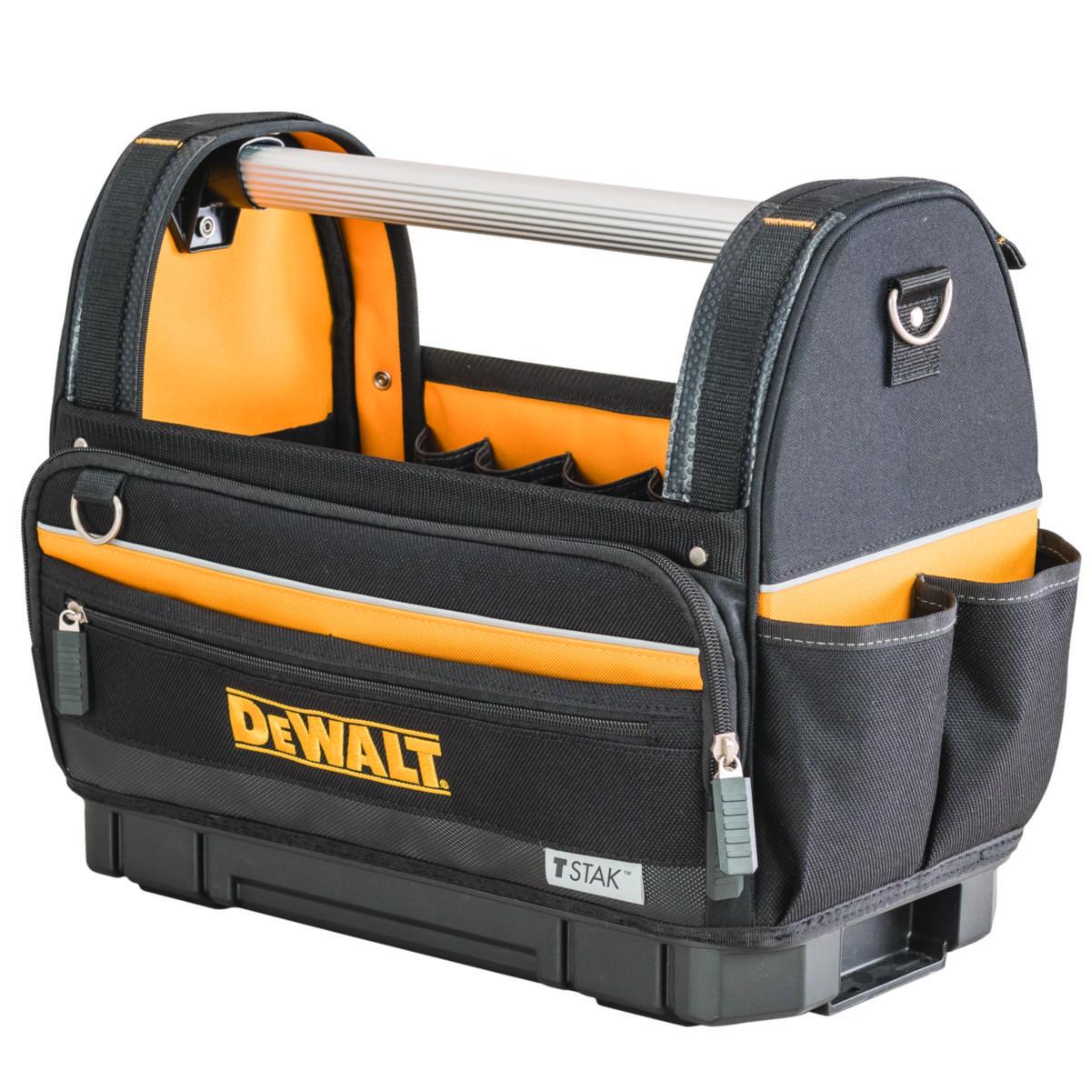 Verktygsväska DEWALT T-STAK Öppen - VERKT.VÄSKA DEWALT DWST82990-1 TSTAK , ÖPPEN, MJUK