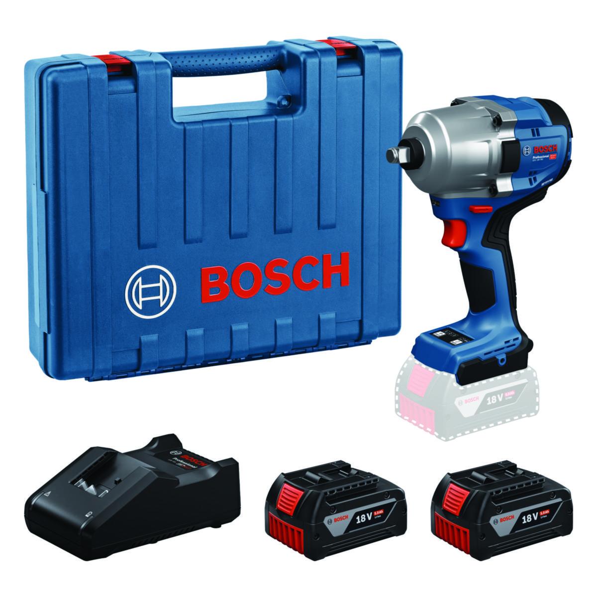Mutterdragare Bosch PRO GDS 18V-780 - MUTTERDRAGARE BOSCH GDS18V-780 2X5AH CASE