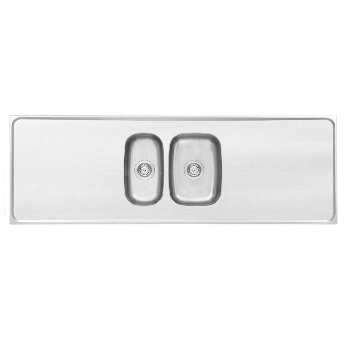 Diskbänk G1820, Contura steel - CONTURA G1820 - 610 DISKBÄNK VÄNDBAR. LITEN/STOR DISKLÅDA