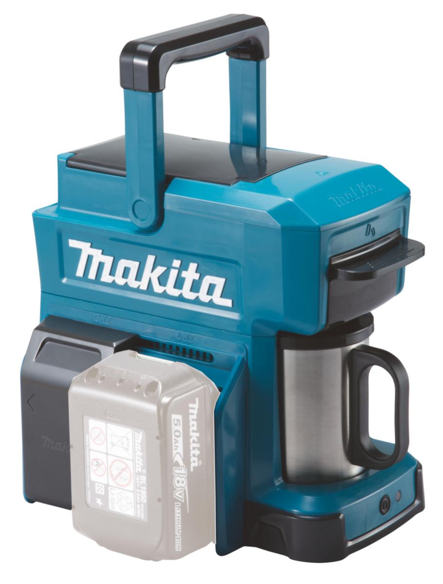Kaffemaskin Makita DCM501Z SOLO - KAFFEMASKIN MAKITA 12V/18V DCM501Z+MUGG+AC ADAPTER+SOLO