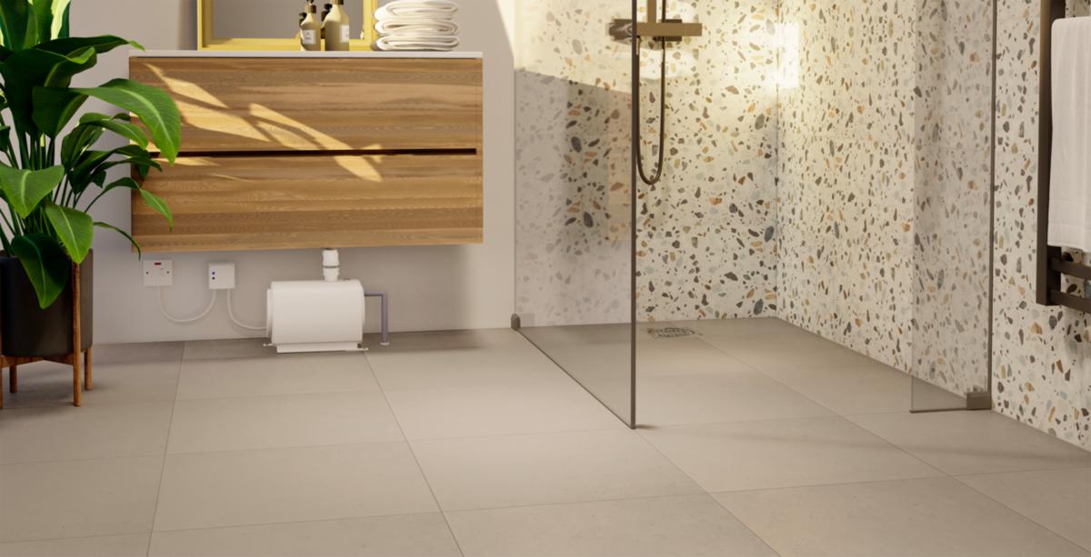 BDT-Pump Sanifloor+ 1, Saniflo - SANIFLOOR+ 1 BDT-PUMP FÖR DUSCH