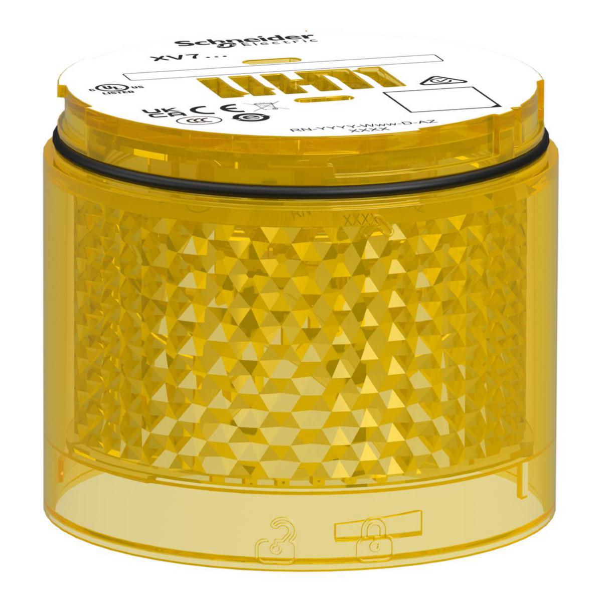 Light Module Steady XVB7C - Steady Yellow Colored lens