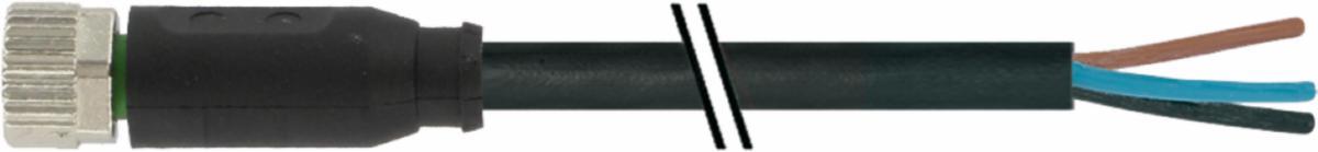 Kablage 7000- - KABLAGE M8-R/ÖPP 3P 5M 7000-08041-6100500