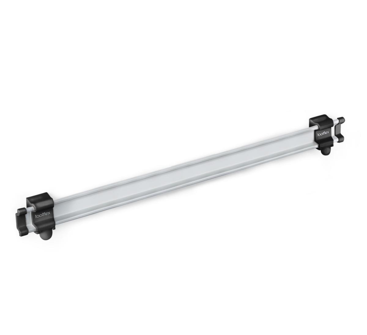 Skena Toolflex P-01 - SKENA TOOLFLEX P-01 54CM,SVART UTAN HÅLLARE, INKL INST.KIT