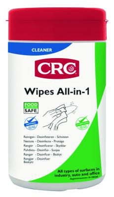 RENGÖRING CRC WIPES ALL-IN-1 50 ST/BURK