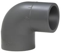 Vinkel PVC 90GR PRO-FIT muff/förminskad, Georg Fischer