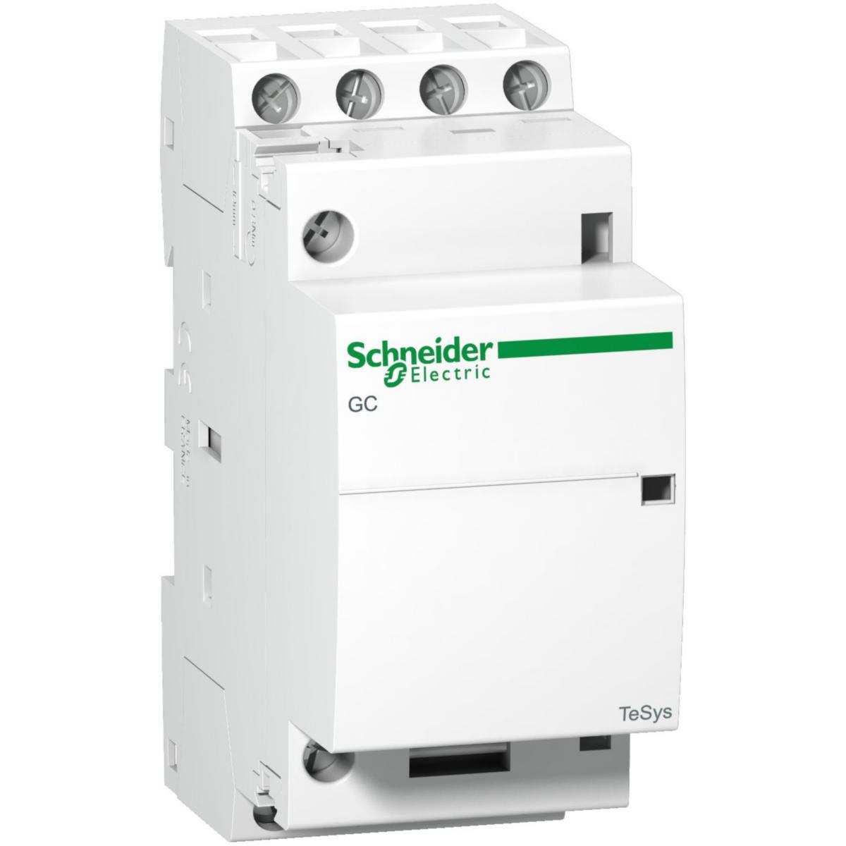 Standard contactors GC AC controlled - Contactor 25A 4NO 220..240V GC2540M5