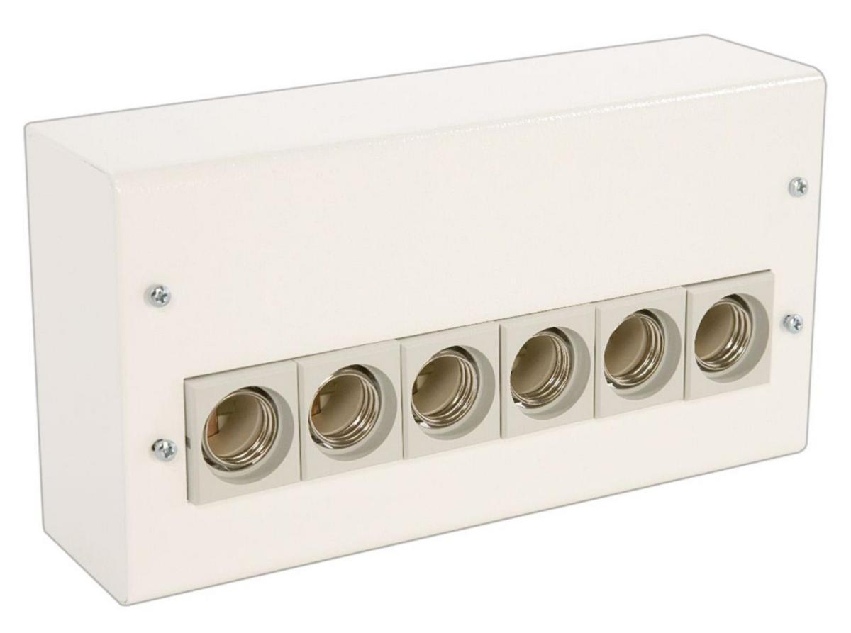 WU-centraler GII utan HB - SÄKRINGSCENTRAL 1X6 DLL BN5106