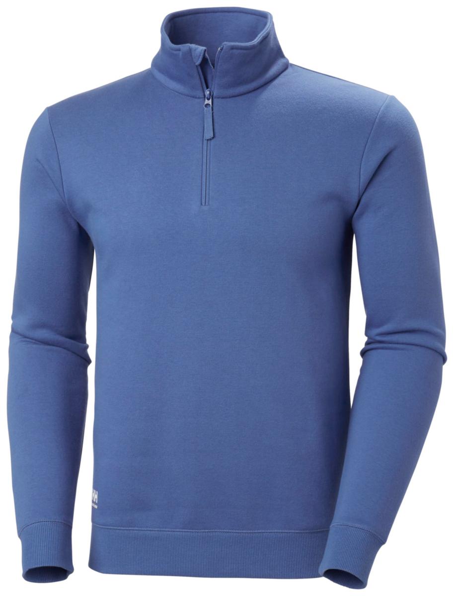 Tröja Helly Hansen 79325 Classic - TRÖJA HH 79325-558 CLASSIC HALVZIP STONE BLÅ STL XS