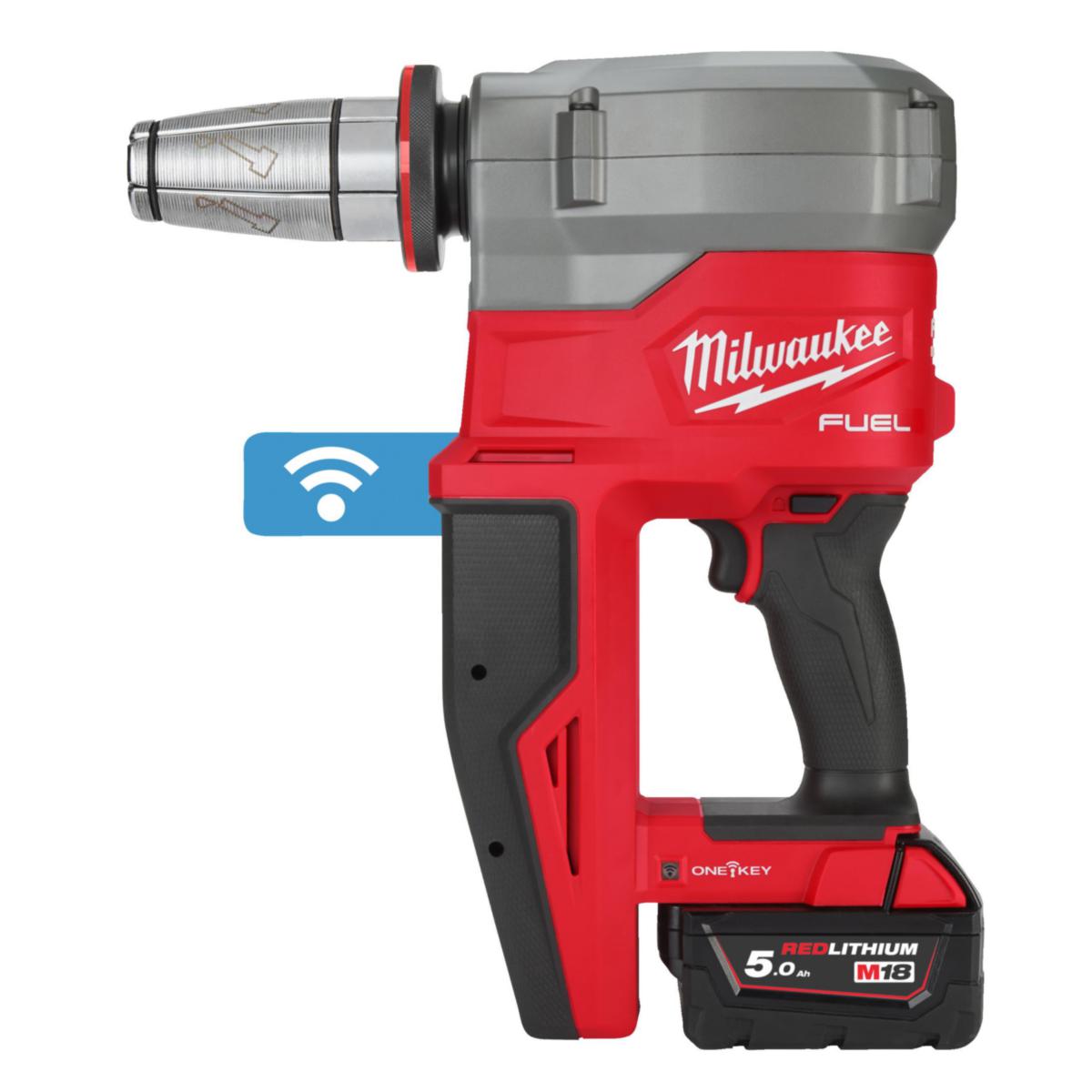 Expansionsmaskin Milwaukee M18 FPXP-H06502C - EXPANSIONSVERKTYG MILWAUKEE M18FPXP-H06502C,2 X 5,0AH, LAD