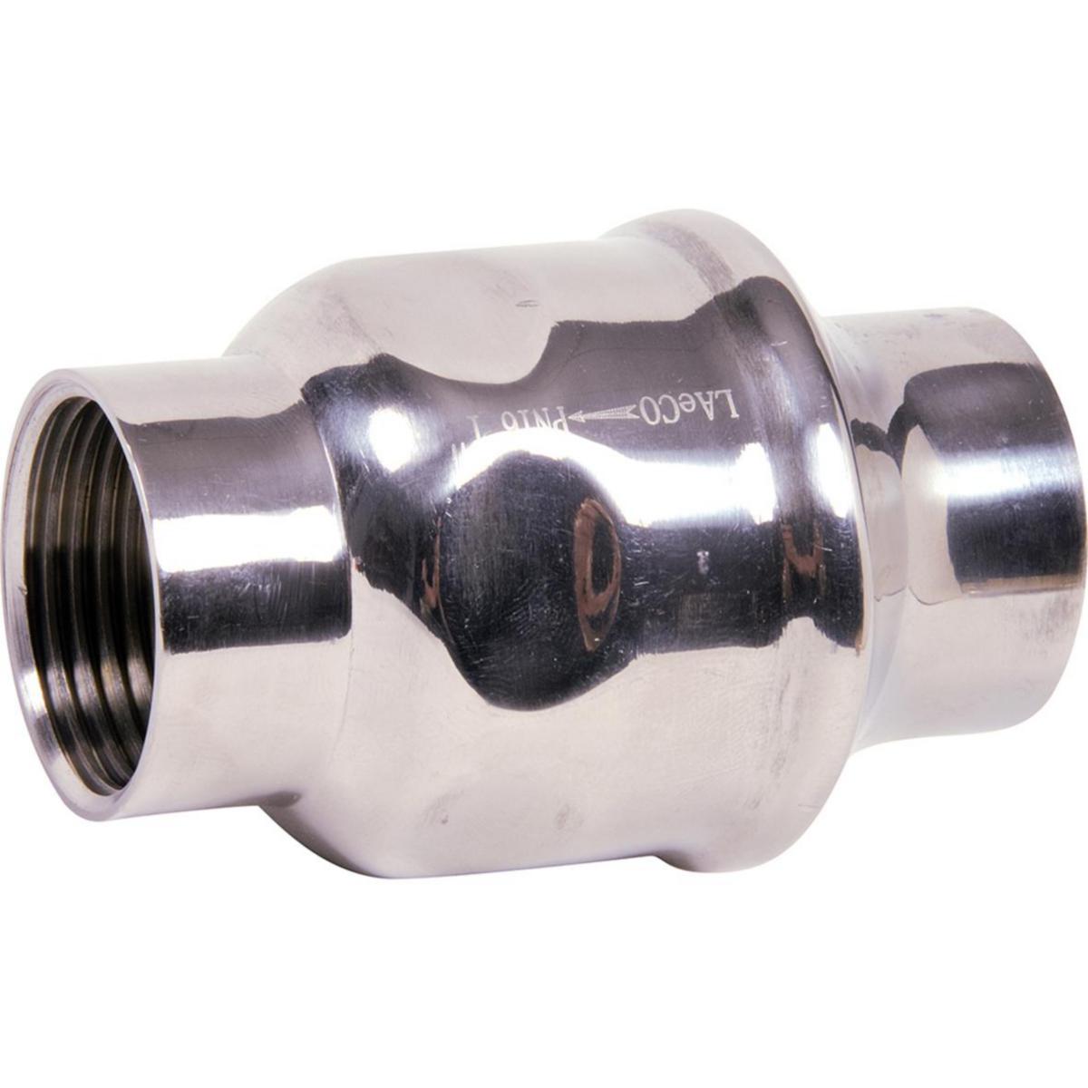 Backventil i Rostfritt stål PN16 Typ 327 med invändig gänga - BACKVENTIL 327 1/4" BSP/FF AISI 304 FKM SÄTE