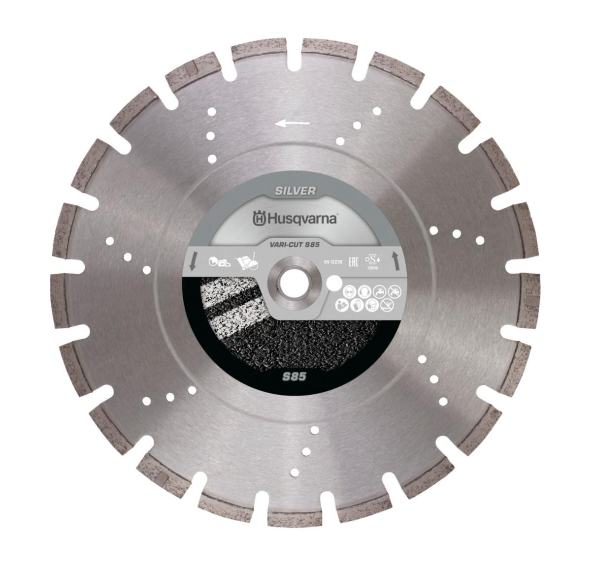Diamantklinga Husqvarna Vari-Cut S85 - DIA.KLINGA HUSQVARNA S85 400MM VARI-CUT 25.4/20 ASFALT