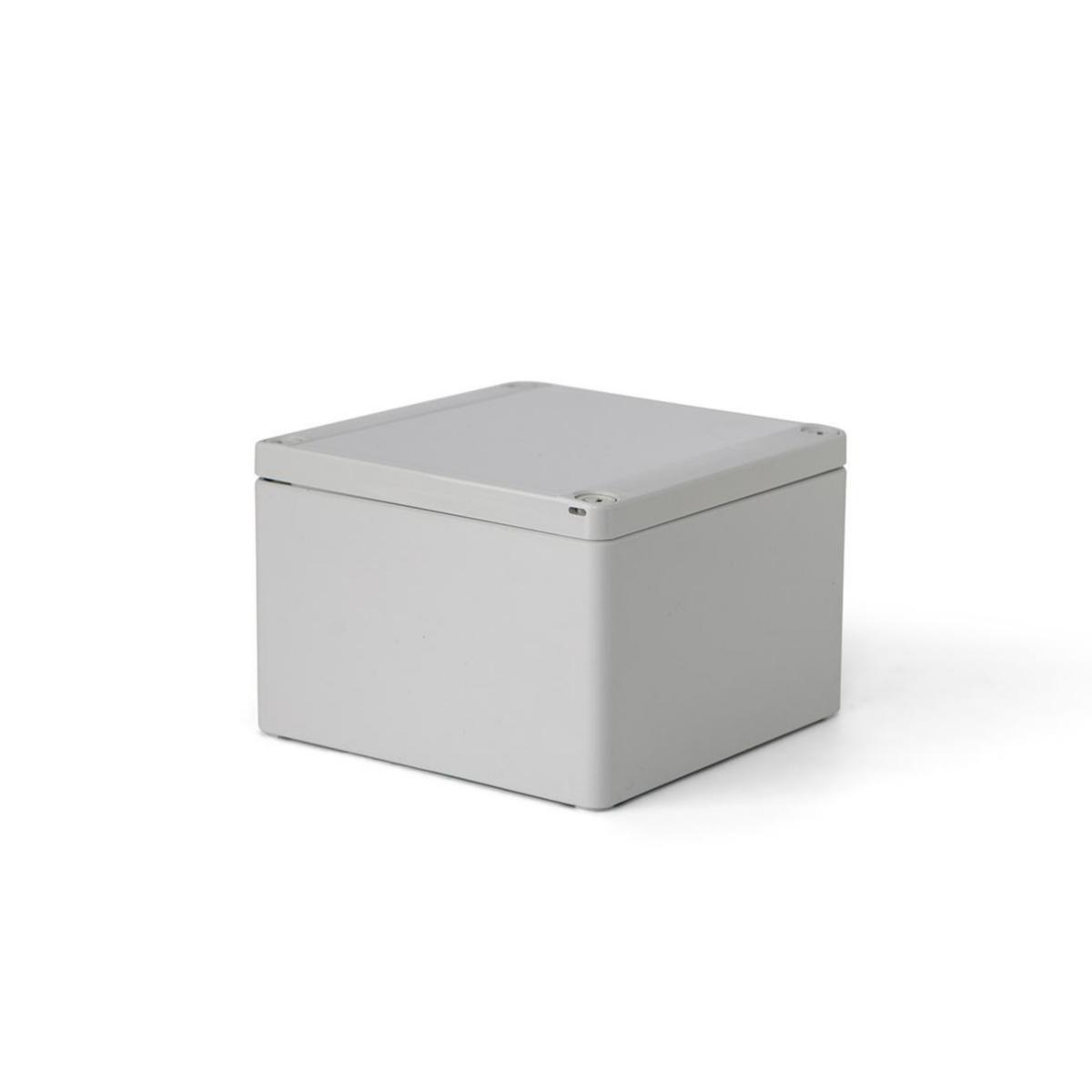 Apparatlåda ABS, Cubo S - KAPSL ABS GRÅ L 125X125X85 SABP131309HG