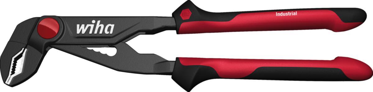 Polygriptång Wiha Industrial m knapp - POLYGRIPTÅNG WIHA 300MM 2-KOMP TRYCKKNAPPSINSTÄLLNING