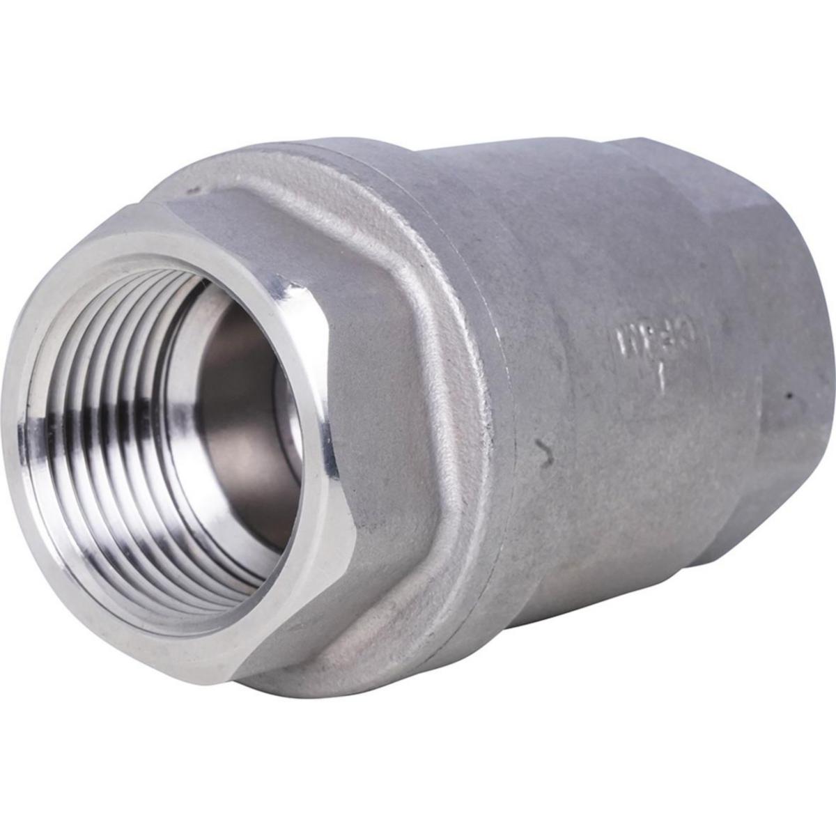 Backventil i Rostfritt stål PN63 Typ 3291 med invändig gänga - BACKVENTIL 3291 1/2" BSP METALLTÄTANDE