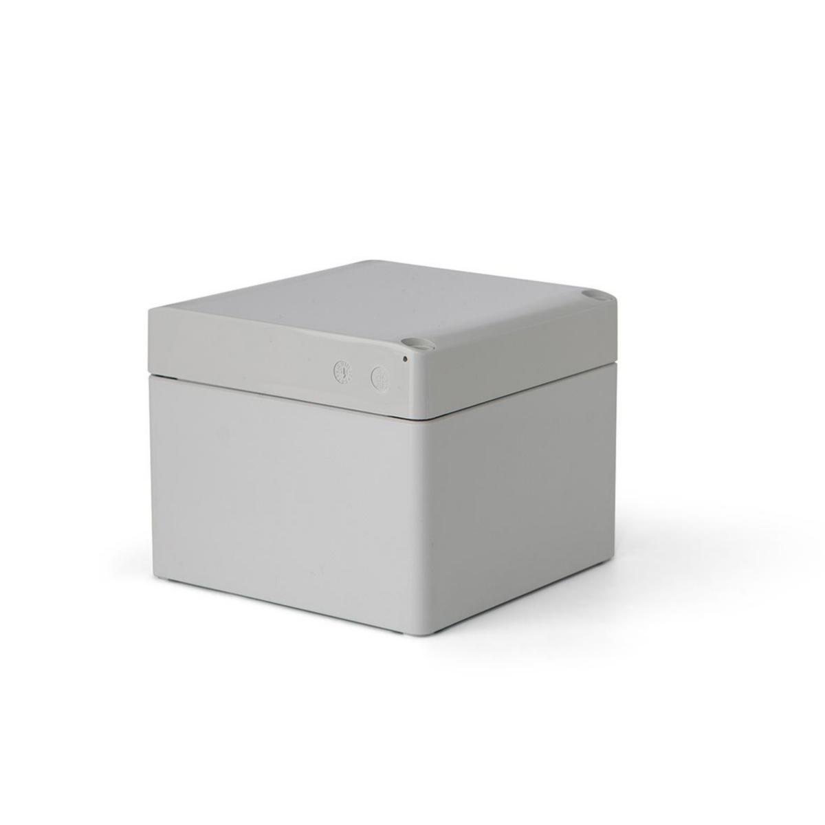 Apparatlåda ABS, Cubo S - KAPSL ABS GRÅ L125X125X100 SABP131310HG