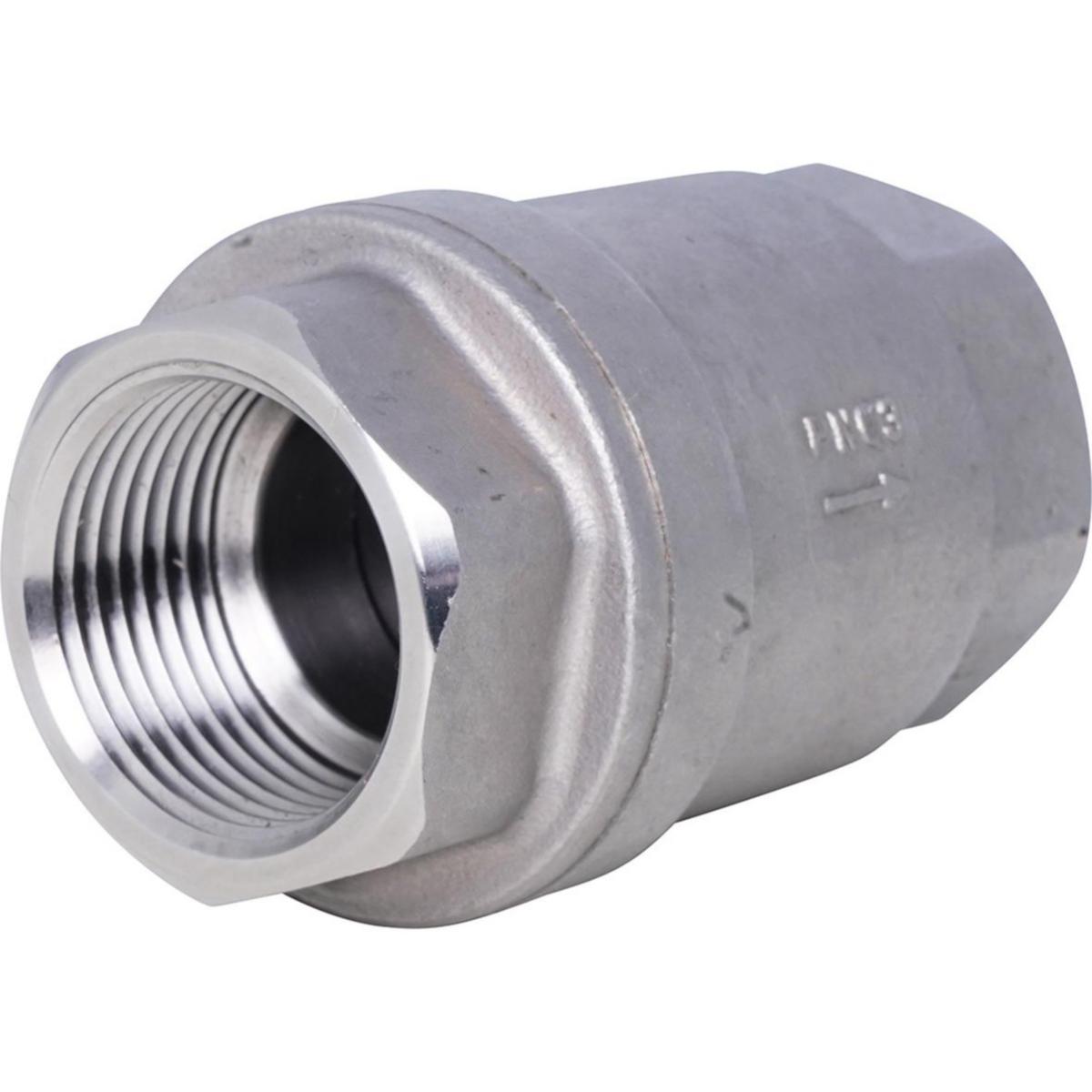 Backventil i Rostfritt stål PN63 Typ 3292 med invändig gänga - BACKVENTIL 3292 1 1/4" BSP SS/FKM