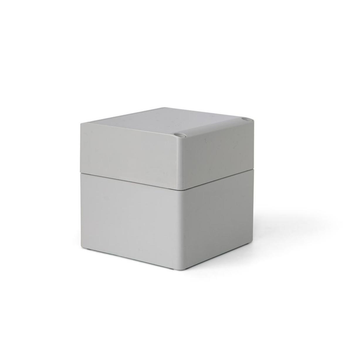 Apparatlåda ABS, Cubo S - KAPSL ABS GRÅ L125X125X120 SABP131313HG