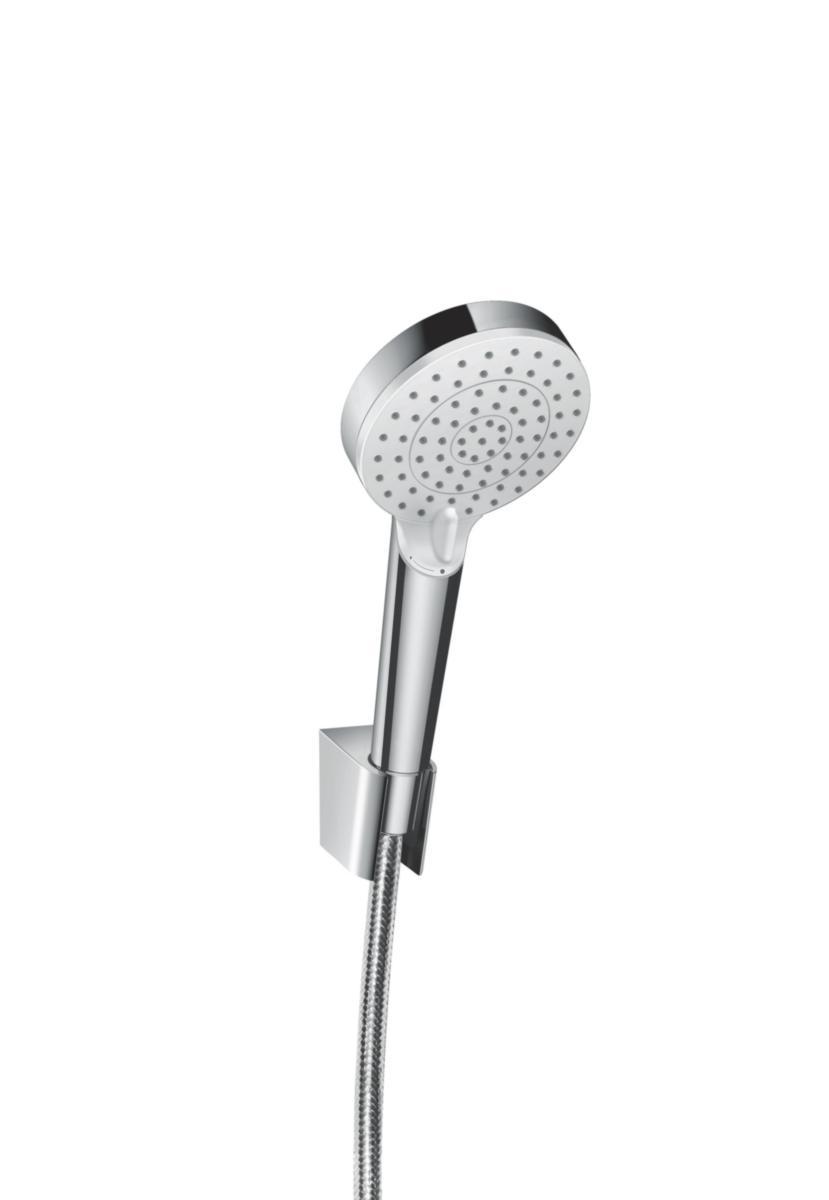 Handduschset Crometta Vario/Porter Ecosmart, Hansgrohe - HANSGROHE H-DUSCHSET CROMETTA VARIO/PORTER ECOSMART VIT/KROM