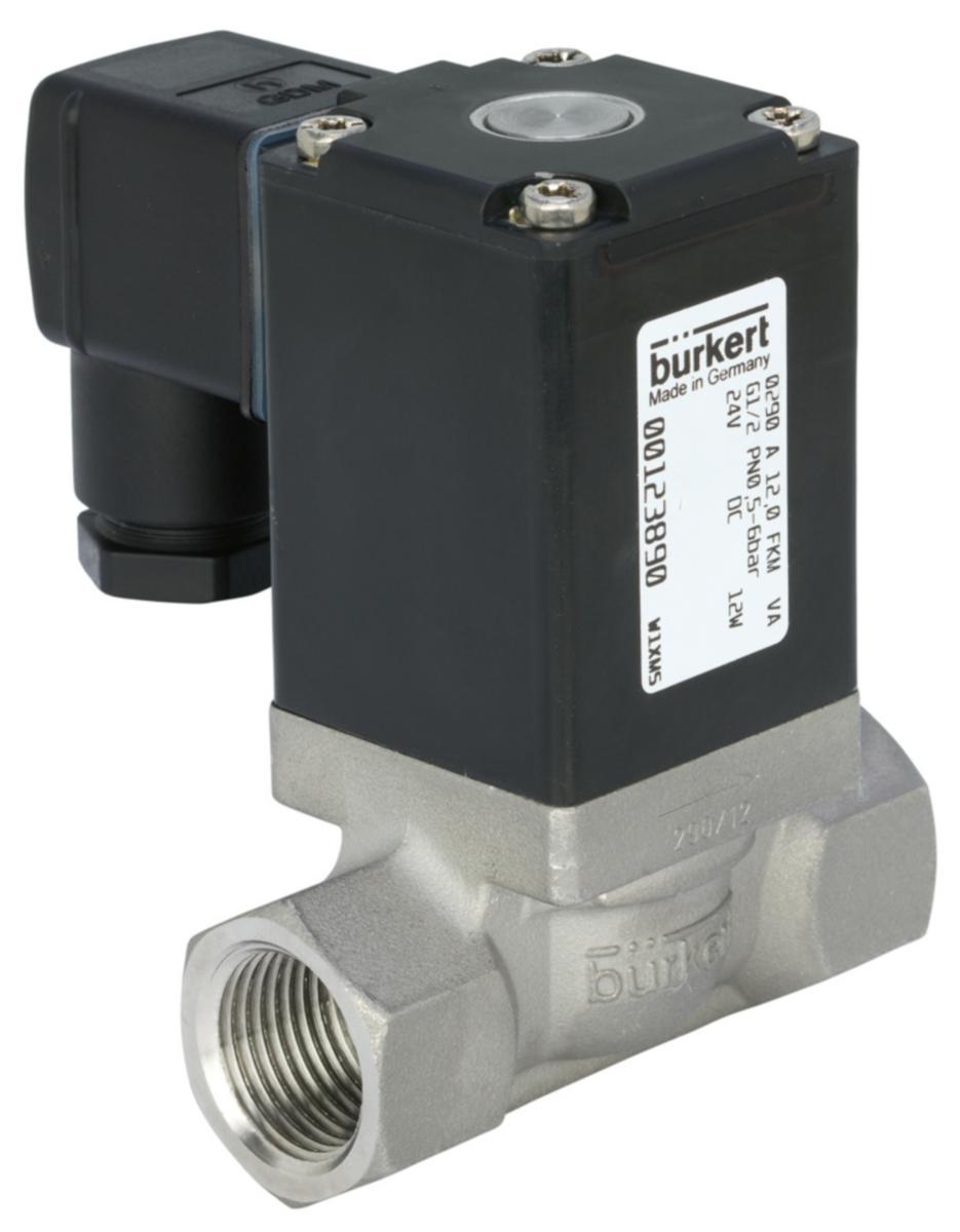 Magnetventil Typ 290 230V Rostfri, Bürkert - MAGNETVENTIL BÜRKERT TYP 0290 0290-A-12,0-FF-VA-GM84-230/50-