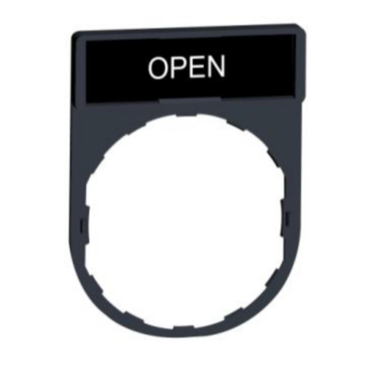 Skylthållare Schneider - SKYLT OPEN ZBY2313