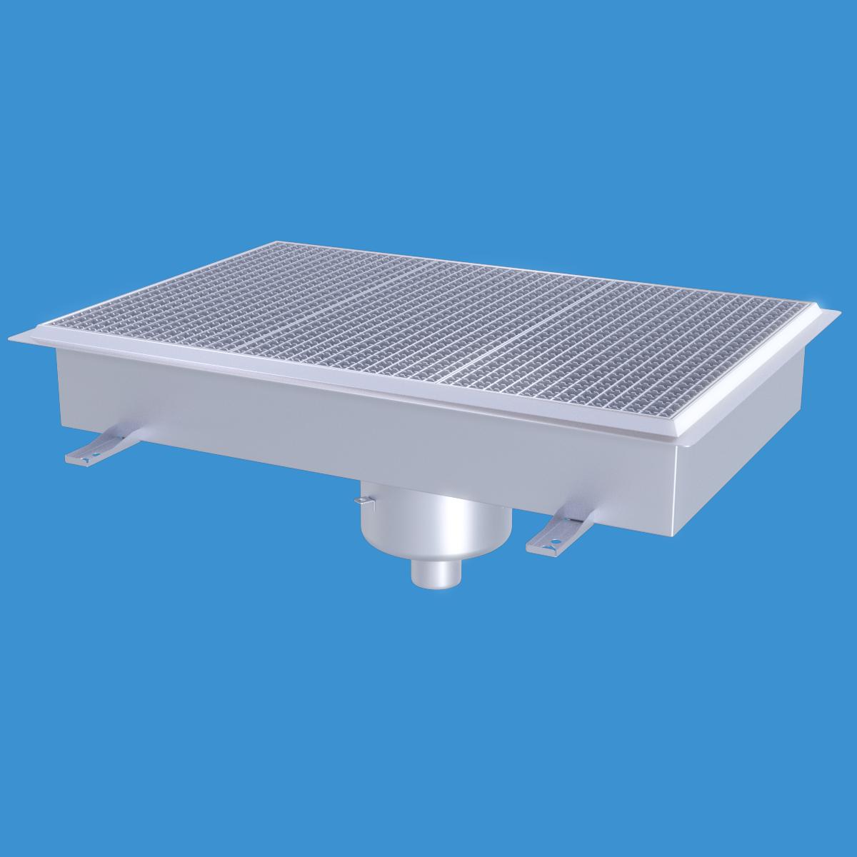 Golvbrunn Furo 113, 900x600mm. 200mm djup, Furhoffs - GOLVBRUNN FURO113 900X600X200 B75 FÖR MASSAGOLV
