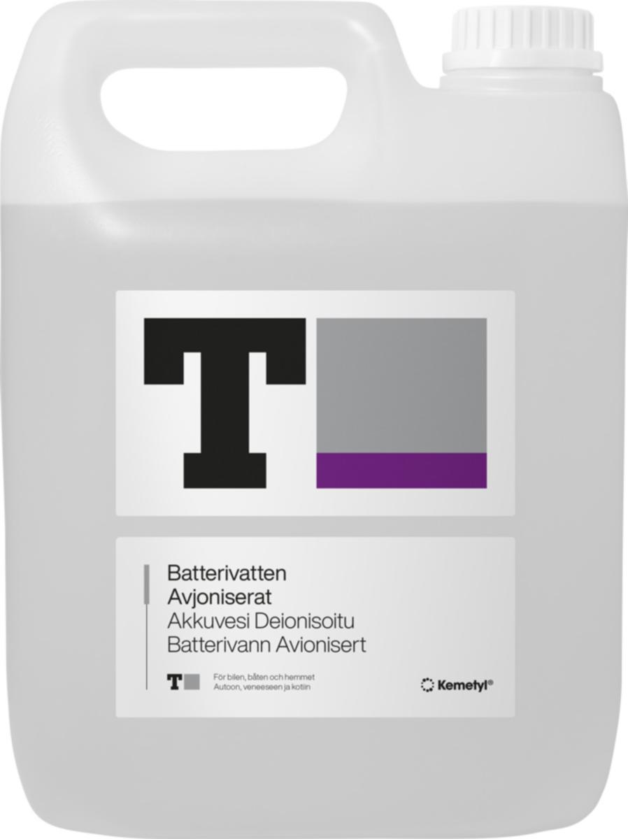 Battery water - BATTERY WATER 4 LITRE