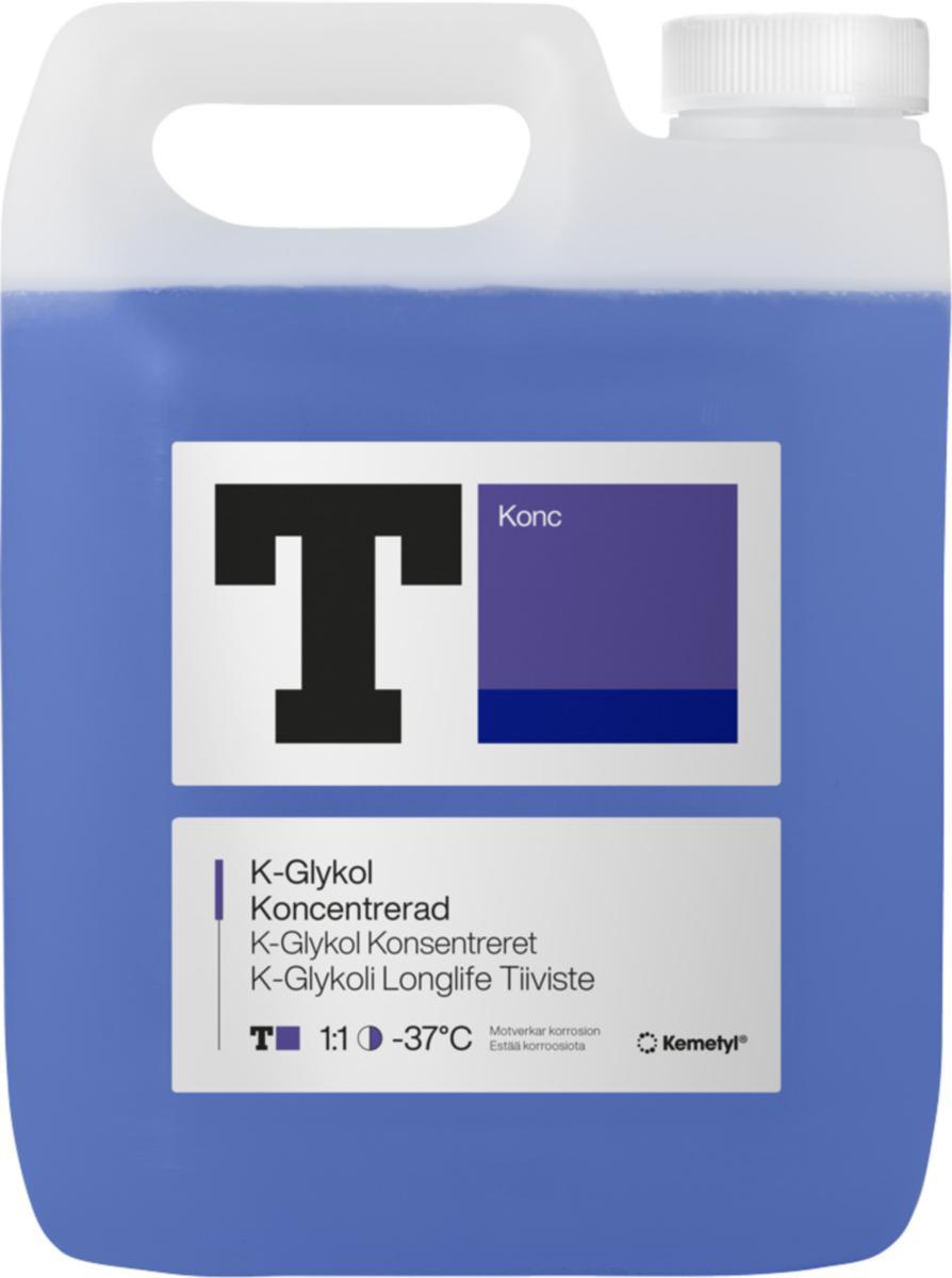 Kylarvätska Kemetyl K-Glykol - KYLARVÄTSKA K-GLYKOL 4L KONC KEMETYL
