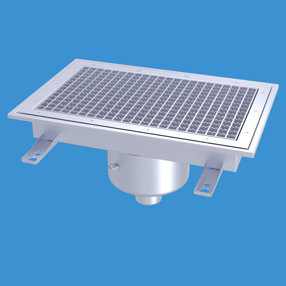 Golvbrunn Furo 113, 500x300mm. Furhoffs - GOLVBRUNN FURO113 500x300 B75 FÖR GOLV MED PLASTMATTA