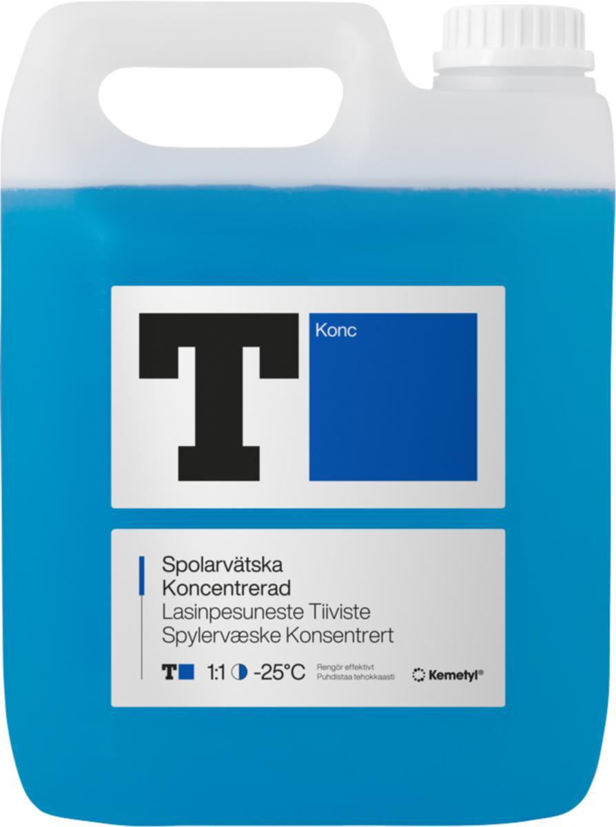 Car wind shield fluid kemetyl - CAR WIND SHIELD FLUID KEMETYL 4LIT CONCENTRATED T-BLUE
