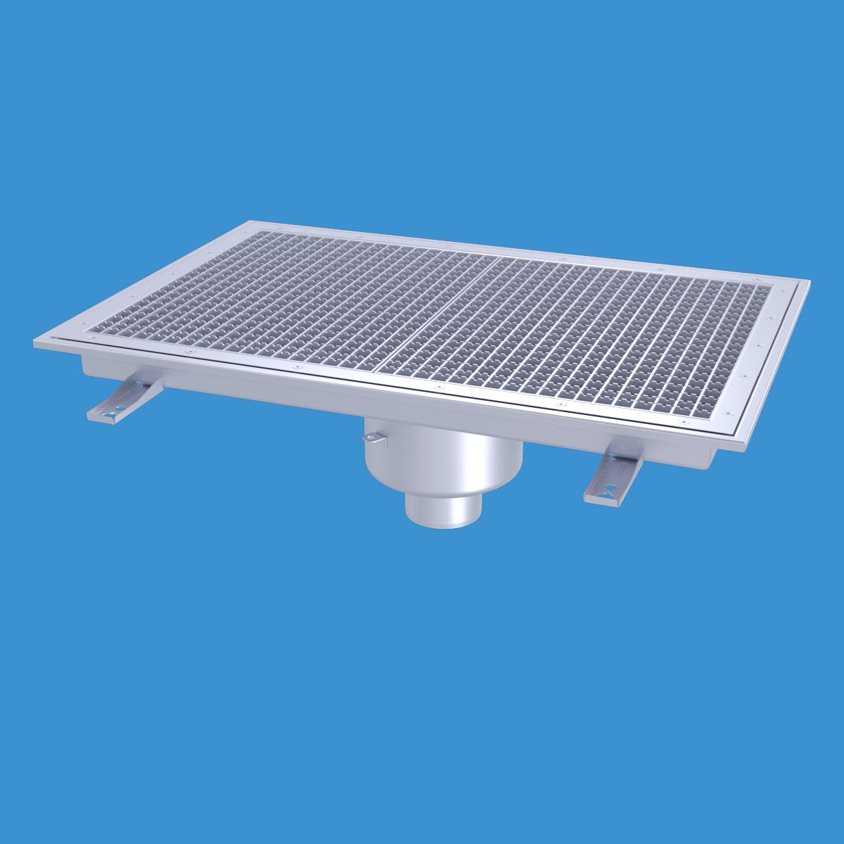 Golvbrunn Furo 113, 800x500mm. Furhoffs - GOLVBRUNN FURO113 800x500 B110 FÖR GOLV MED PLASTMATTA