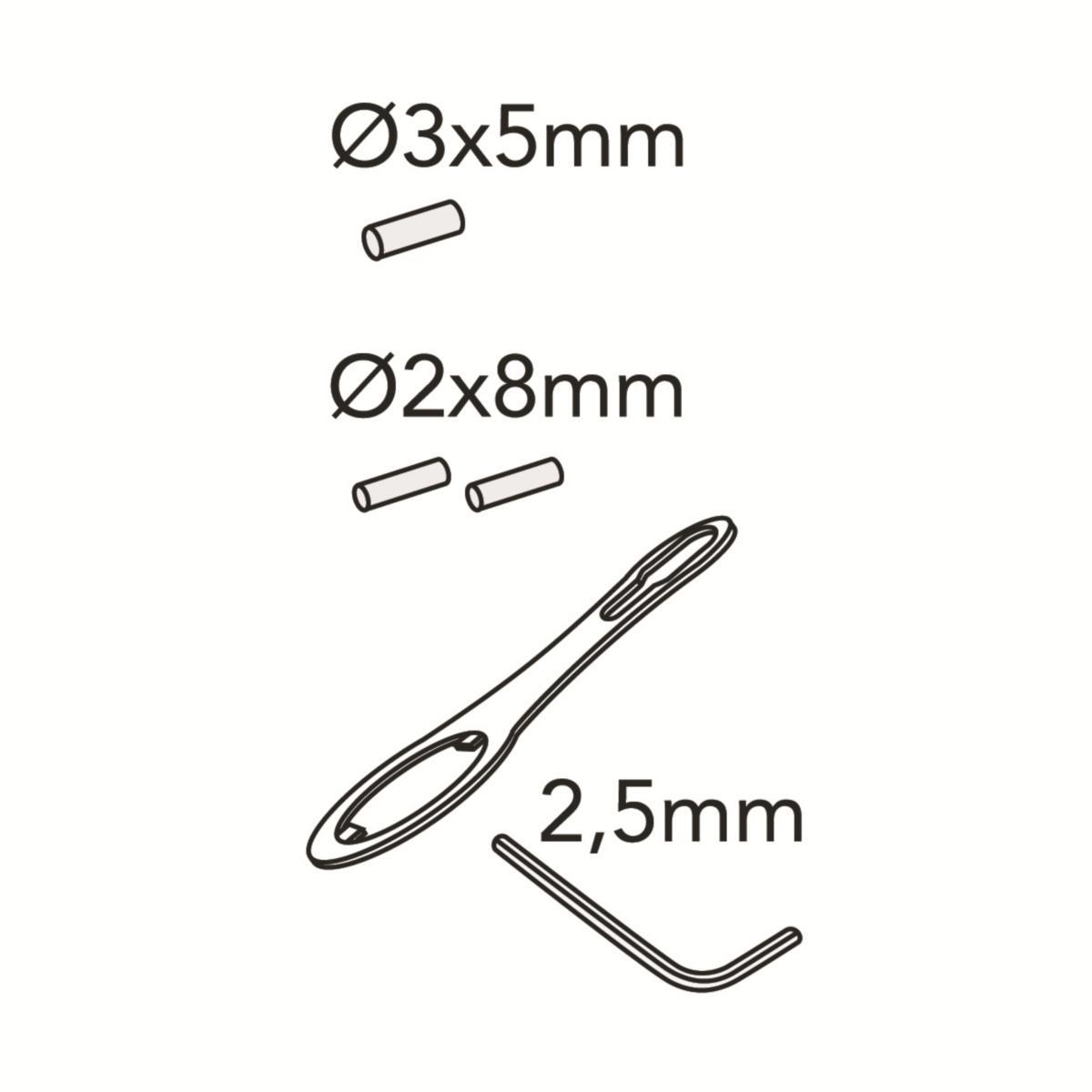 Spärrstift för köksblandare, Gustavsberg - GBG SPÄRRSTIFT FÖR KÖK OCH VÄGGBLANDARE MED TBH