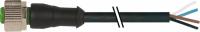 Cable M12 4-pin A open